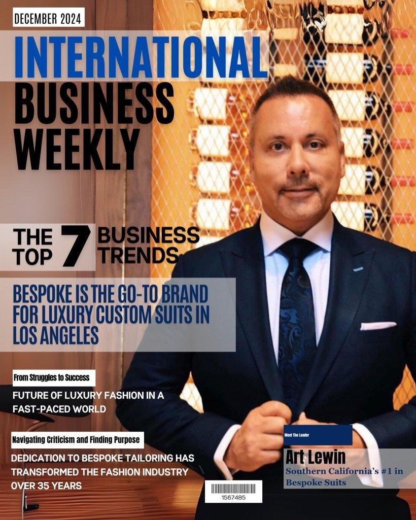 International Business Weekly cover: Art Lewin